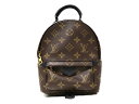 LOUIS VUITTON ルイヴィトン パームスプリングス バックパックMINI M44873 モノグラム ブラウン×ブラック レディース メンズ ウィメンズ...