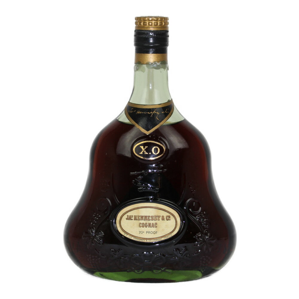 Hennessy ヘネシー XO ゴールドキャップ グリーンボトル COGNAC コニャック ブランデー 700ml【古酒・中古】松前R56号店