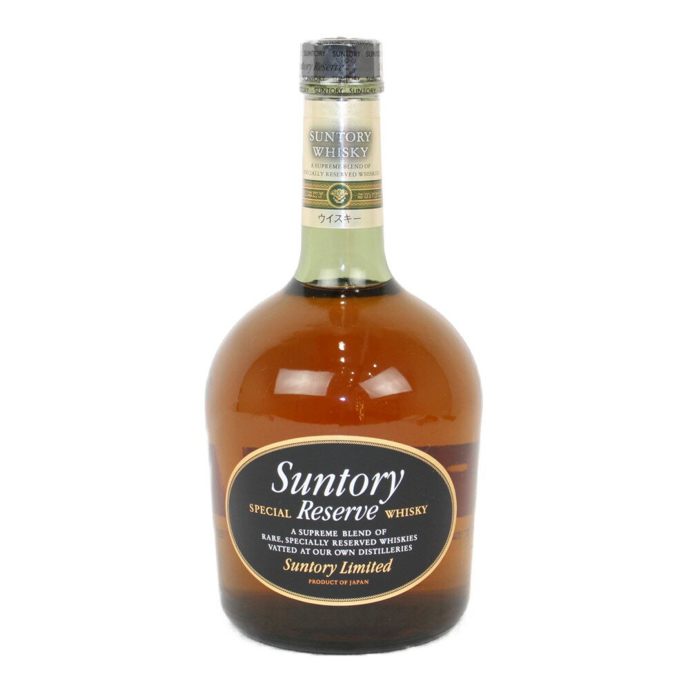 【愛媛県内配送限定】【未開封・箱あり】SUNTORY サントリー SPECIAL Reserve WHISKY スペシャルリザーブウィスキー ジャパニーズウィスキー 750ml 43%【古酒・中古】松前R56号店