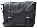 【箱・布袋あり】HERMES エルメス スティーブブザス35 ショルダーバッグ メッセンジャーバッグ X刻印 2016年製造 ブラック 黒 シルバー金具 シンプ...