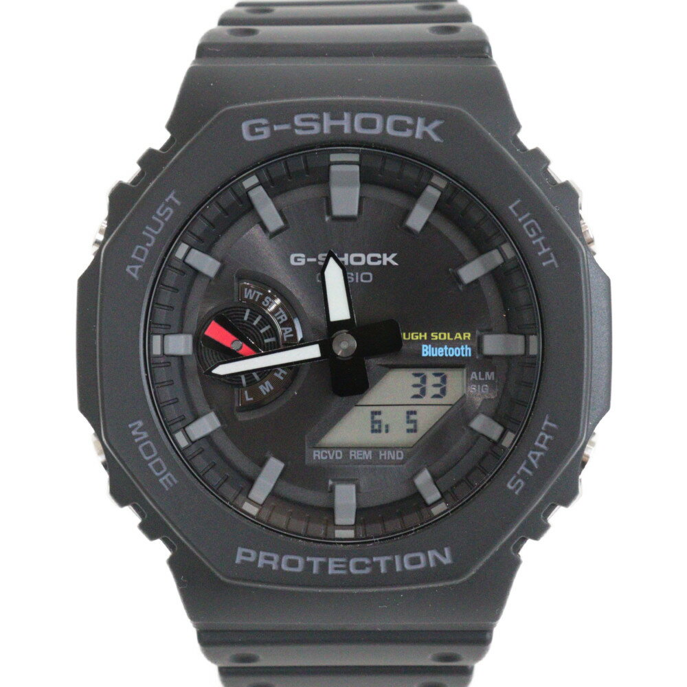 【モバイルリンク機能】CASIO　カシオ　G-SHOCK　2100シリーズ　GA-B2100-1AJF　タフソーラー　アナロ..