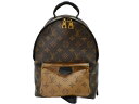 【布袋あり】LOUIS VUITTON ルイヴィトン パームスプリングスPM M44870 モノグラムキャンバス×モノグラム・リバース リュックサック バックパ...