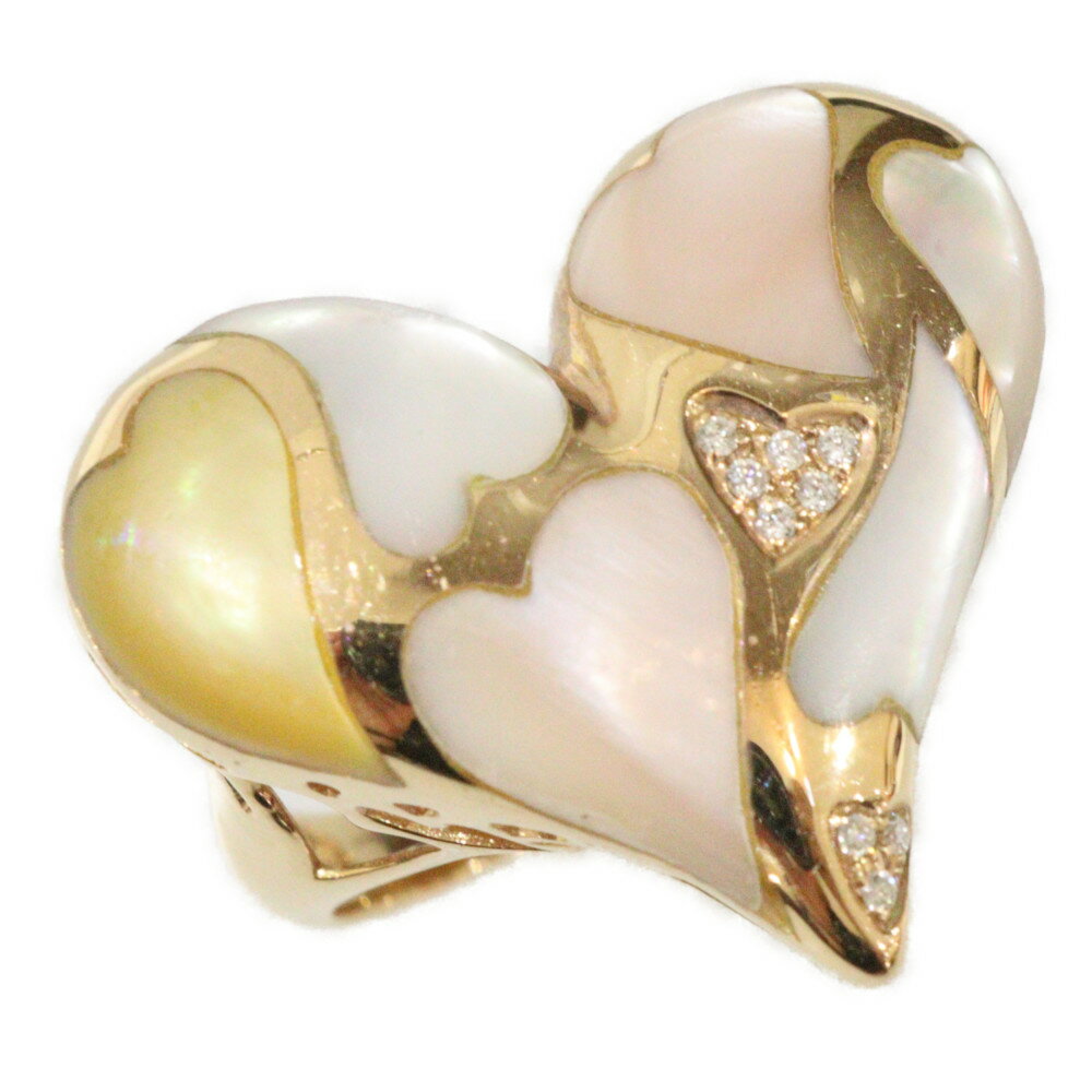 【中古】K18PGピンクゴールドリ...