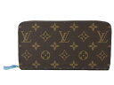 【☆未使用品☆】【布袋あり】LOUIS VUITTON ルイヴィトン ジッピーウォレット M42616 長財布 ロングウォレット モノグラム ブラウン シンプル メンズ レディース ユニセックス ギフト プレゼント包装可【中古】松前R56号店(4)