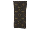 LOUIS VUITTON ルイヴィトン エテュイ・リュネット・サーンプル M62962 メガネケース モノグラム ブラウン シンプル メンズ レディース ユニ...
