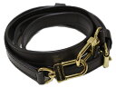 LOUIS VUITTON ルイヴィトン ショルダーストラップ J00276 ダークブラウン ゴールド金具 ダミエ用 シンプル レディース ギフト プレゼント包...
