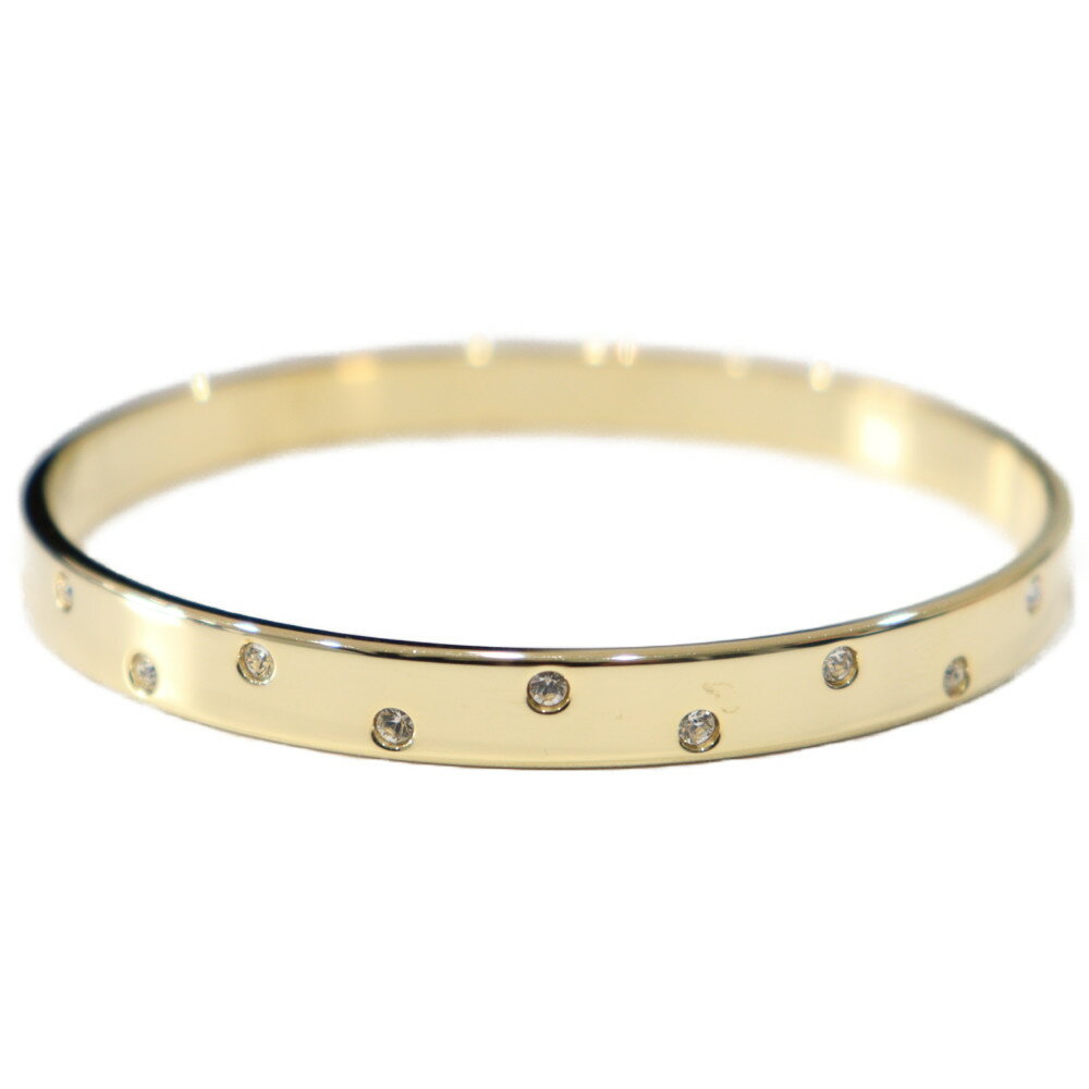 【箱あり】SWAROVSKI スワロフスキー ゴールドバングル ゴールド 約19cm バングル ブレスレット ブランドジュエリー アクセサリー レディース メン...