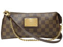 LOUIS VUITTON ルイヴィトン ソフィ N51135 ダミエ ショルダーバッグ チェーンバッグ 廃盤 レディース ゴールド金具 シンプル ギフト プレ...