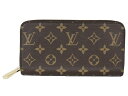 【☆未使用品☆】【箱・布袋あり】LOUIS VUITTON ルイヴィトン ジッピーウォレット M42616 長財布 ロングウォレット モノグラム ブラウン レディース メンズ ユニセックス ギフト プレゼント包装可【中古】松前R56号店