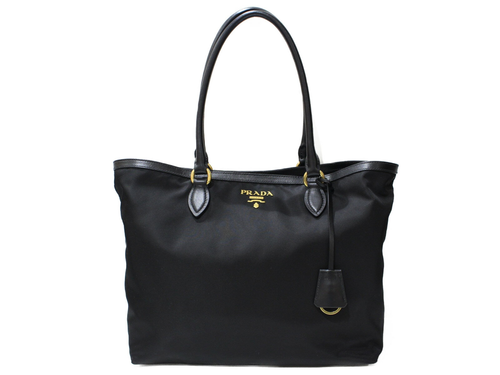 ✨美品 PRADA プラダ トートバッグ ブラック テーストナイロン ✨美品 PRADA プラダ トートバッグ ブラック テーストナイロン
