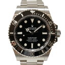 【ギャラあり】ROLEX ロレックス サブマリーナーノンデイト 124060 自動巻き ランダム 2023年 SS ブラック 腕時計 ウォッチ プレゼント包装 ...