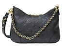 【布袋あり】LOUIS VUITTON ルイヴィトン ブローニュNM M12930 ショルダーバッグ チェーンショルダー モノグラム・アンプラント ブラック 黒...