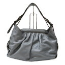 【布袋あり】FENDI フェンディ ボルサ ドクター ワンショルダーバッグ 8BR579 レザー ショルダー バッグ ブルー 大きめ レディース 定番 人気 ギフト プレゼント包装可【中古】松山朝生田店