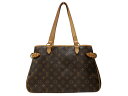 LOUIS VUITTON ルイ・ヴィトン バティニョール・オリゾンタル M51154 トートバッグ モノグラム・キャンバス ブラウン レディース 定番 人気...