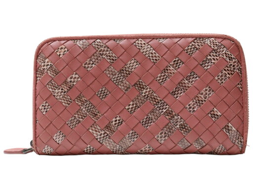 【箱・布袋あり】BOTTEGA VENETA ボッテガヴェネタ イントレチャートパイソン ラウンドファスナーウォレット 長財布 ロングウォレット ピンク系 レザー ウィメンズ レディース 人気 プレゼント包装 ギフト【中古】松山朝生田店 【箱・布袋あり】BOTTEGA VENETA ボッテガヴェネタ イントレチャートパイソン ラウンドファスナーウォレット 長財布 ロングウォレット ピンク系 レザー ウィメンズ レディース 人気 プレゼント包装 ギフト【中古】松山朝生田店