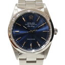 【オーバーホール・ポリッシュ済】ROLEX ロレックス エアキング 14000 自動巻き P番 SS ブルー メンズ ボーイズ 腕時計 ウォッチ プレゼント包装...