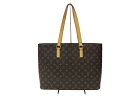 LOUIS VUITTON ルイヴィトン ルコ M51155 モノグラムキャンバス トートバッグ ブラウン 定番 LV レディース ウィメンズ シンプル ギフ...