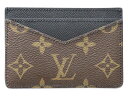 【未使用品】LOUIS VUITTON ルイ・ヴィトン カードケース ネオ・ポルト カルト M60166 IC モノグラム・マカサー ブラウン ブラック ウィメ...