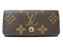 【箱・布袋付】LOUIS VUITTON ルイ・ヴィトン ミュルティクレ4 M69517 モノグラム・キャンバス レディース メンズ ウィメンズ キーケース ...