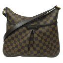 LOUIS VUITTON ルイ・ヴィトン ブルームズベリPM N42251 ショルダーバッグ ダミエ・エベヌ ブラウン系 おしゃれ シンプル ショルダー紐調節...