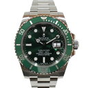 【オーバーホール・ポリッシュ済】ROLEX ロレックス サブマリーナーデイト 116610LV 自動巻き G番 2011年 SS ステンレススチール グリーン ...