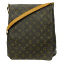 【廃番】LOUIS VUITTON ルイ・ヴィトン ミュゼット M51256 モノグラムキャンバス ショルダーバッグ 斜め掛け ブラウン系 シンプル 人気 メンズ レディース ユニセックス ギフト プレゼント包装可【中古】新居浜店