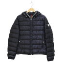 MONCLER モンクレール ダウンジャケット D10914090299 53279 サイズ2 アウター ブラック シルバー金具 レディース メンズ ユニセック...