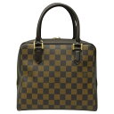 【廃盤】LOUIS VUITTON ルイヴィトン ブレラ N51150 ダミエ・エベヌ 廃盤 ゴールド金具 ハンドバッグ シンプル 人気 メンズ レディース ユニセックス ギフト プレゼント包装可【中古】新居浜店(4)