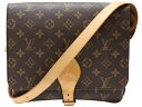 LOUIS VUITTON ルイ・ヴィトン カルトシエール M51252 モノグラム・キャンバス ブラウン ゴールド金具 ショルダーバッグ クロスボディバッグ ...