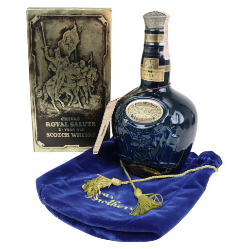 【箱付き】ROYAL SALUTE 21年 700ml 40% 青ボトル ブレンデッドウイスキー スコッチウイスキー ロイヤルサルート【古酒・中古】 松前R56号店 【箱付き】ROYAL SALUTE 21年 700ml 40% 青ボトル ブレンデッドウイスキー スコッチウイスキー ロイヤルサルート【古酒・中古】 松前R56号店
