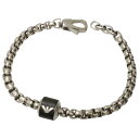 【箱・布袋あり】ENPORIO ARMANI エンポリオアルマーニ Silver-Tone ブレスレット EGS2911040 ステンレススチール アクセサリー ブランドジュエリー メンズ ウィメンズ プレゼント包装 ギフト【中古】松前R56号店