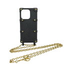 LOUIS VUITTON ルイ・ヴィトン リ・トランク iPhone14Pro M81997 斜め掛け クロスボディ モノグラム エンボス加工 ブラック ゴー...