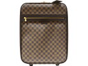 【布袋あり】LOUIS VUITTON ルイ・ヴィトン ペガス45 N23293 ダミエ・エベヌ ブラウン キャリーケース スーツケース ビジネス 仕事 旅行 ...
