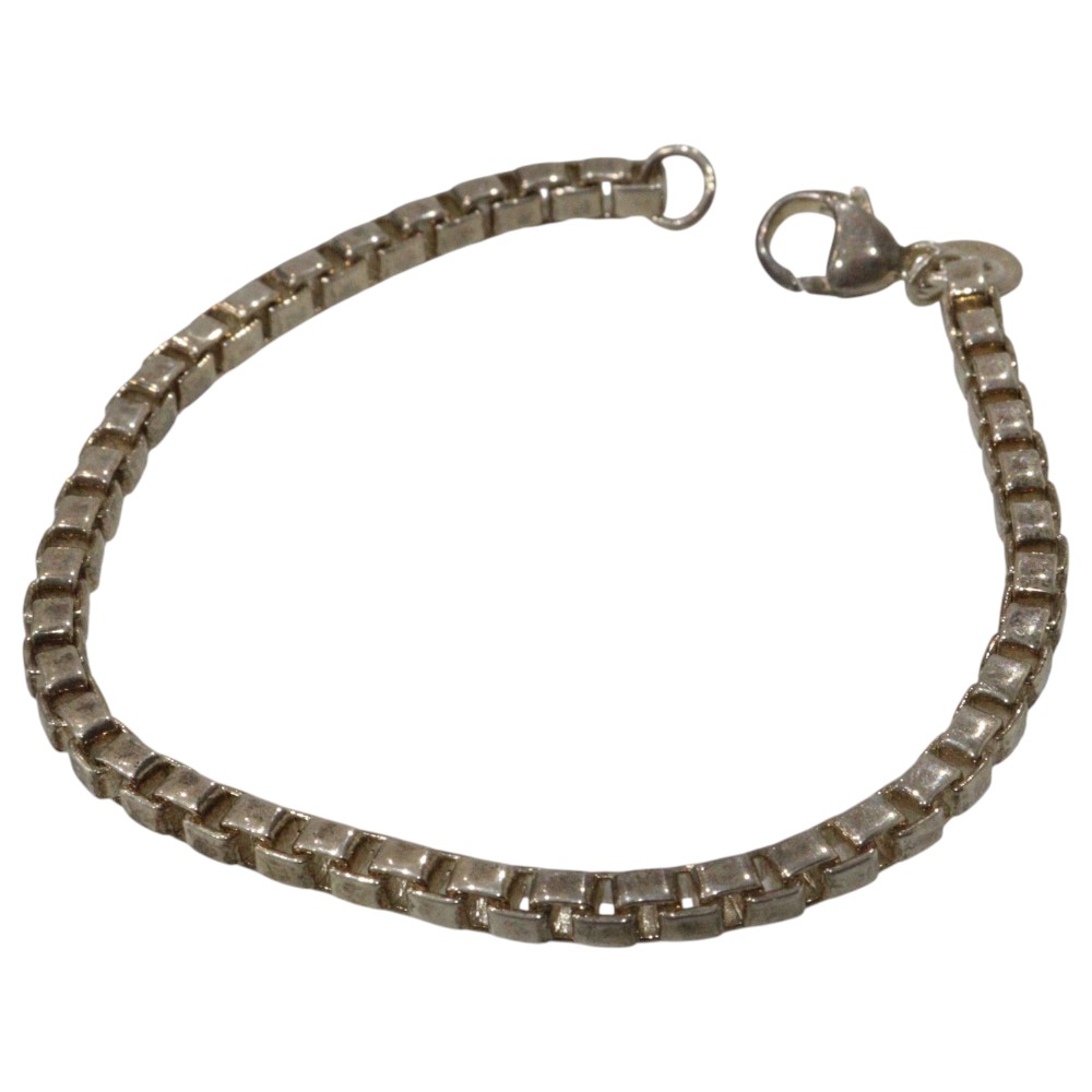 ޤTIFFANYCo.ƥեˡ٥֥ͥ쥹åȡSV925С18cm֥쥹åȡǥ󥺡...