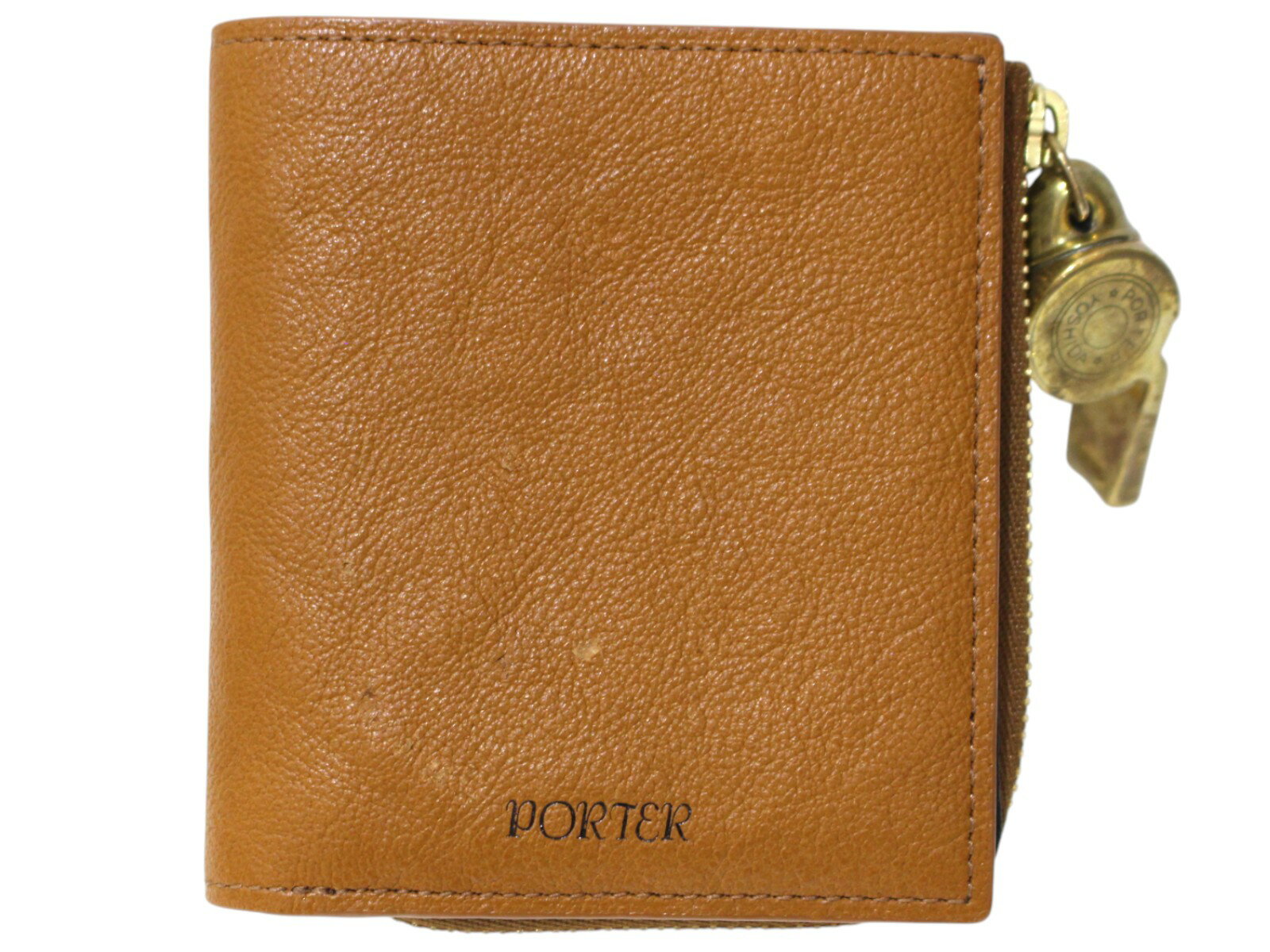 PORTER 二つ折り財布 ブラウン 新品未使用 スピックアンドスパン ポーター PORTER 二つ折り財布 ブラウン 新品未使用 スピックアンドスパン