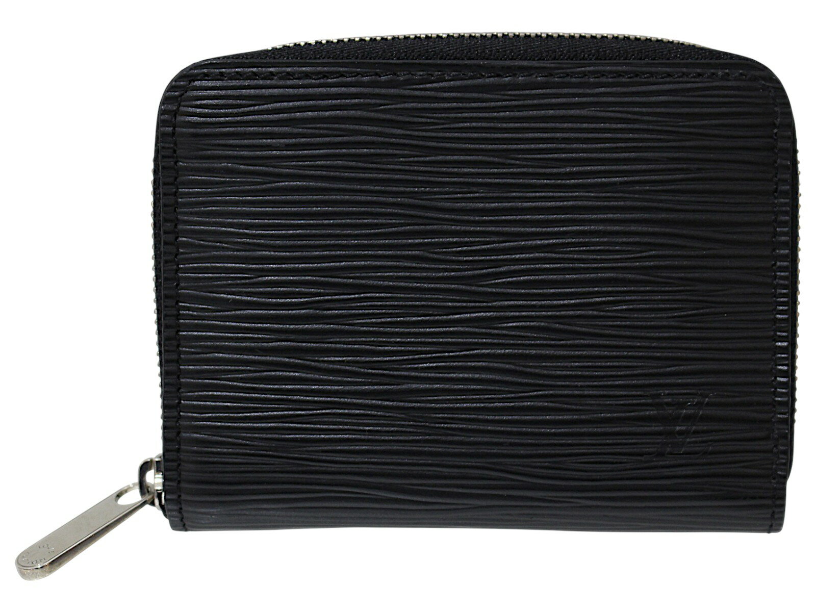 【箱・布袋あり】LOUIS VUITTON ルイ・ヴィトン ジッピー・コインパース M60152 エピ エピ・レザー ノワール ブラック シルバー金具 メンズ ...