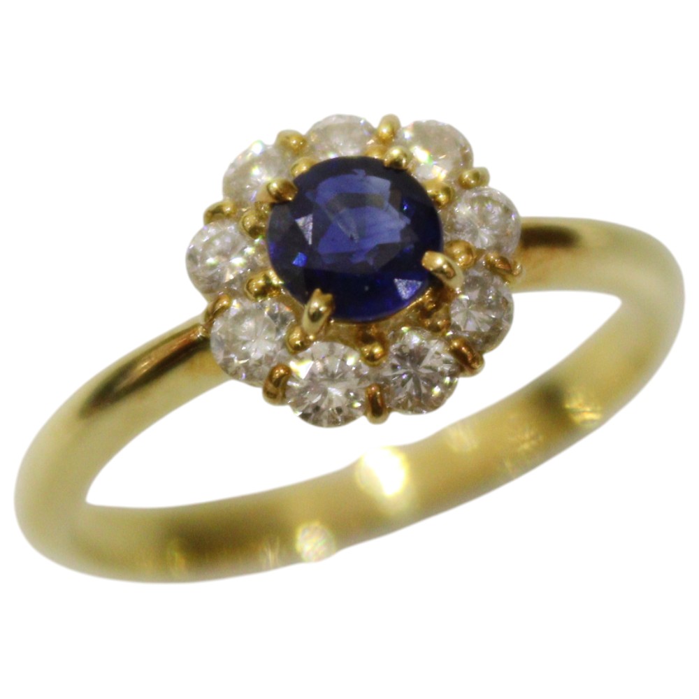 【中古】K18デザインリングメレダ...