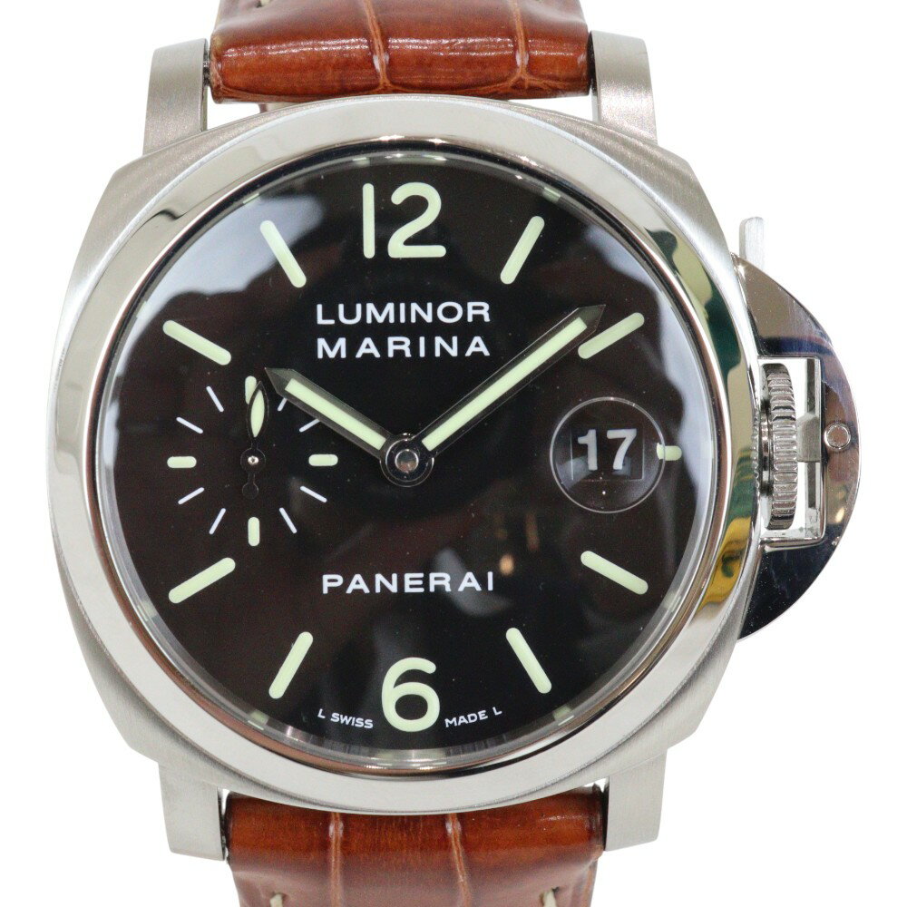【オーバーホール・ポリッシュ済み】OFFICINE PANERAI　オフィチーネパネライ　ルミノール ...