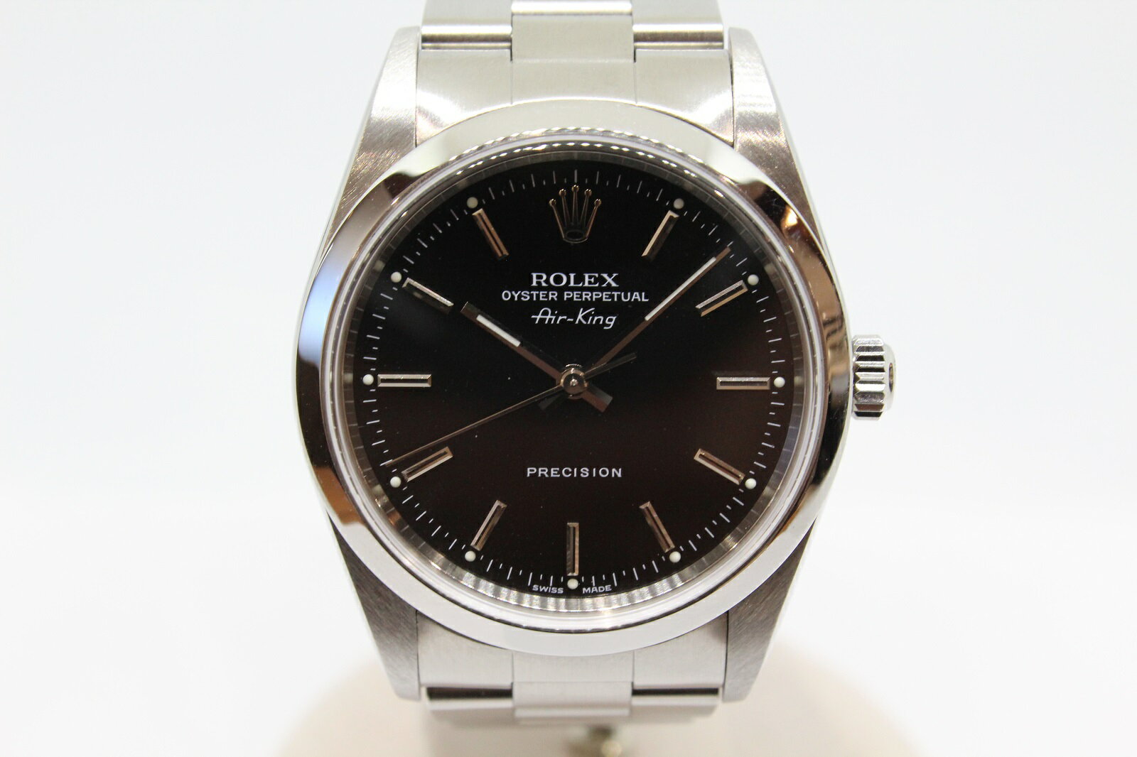 ROLEX　ロレックス　エアキング　14000　P番　SS　メンズ　腕時計【中古】