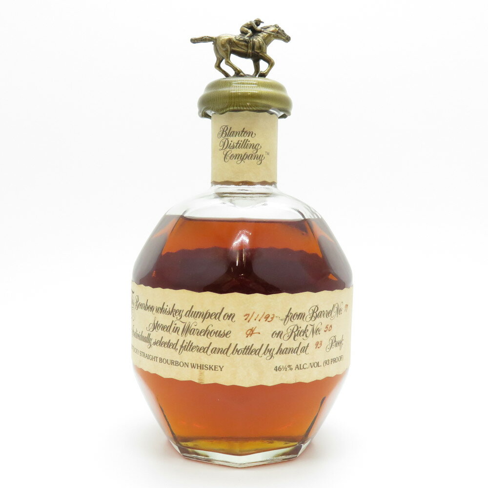 Blantons　ブラントン　1993年　バーボンウィスキー　46.5度　750ml　未開栓　【中古】