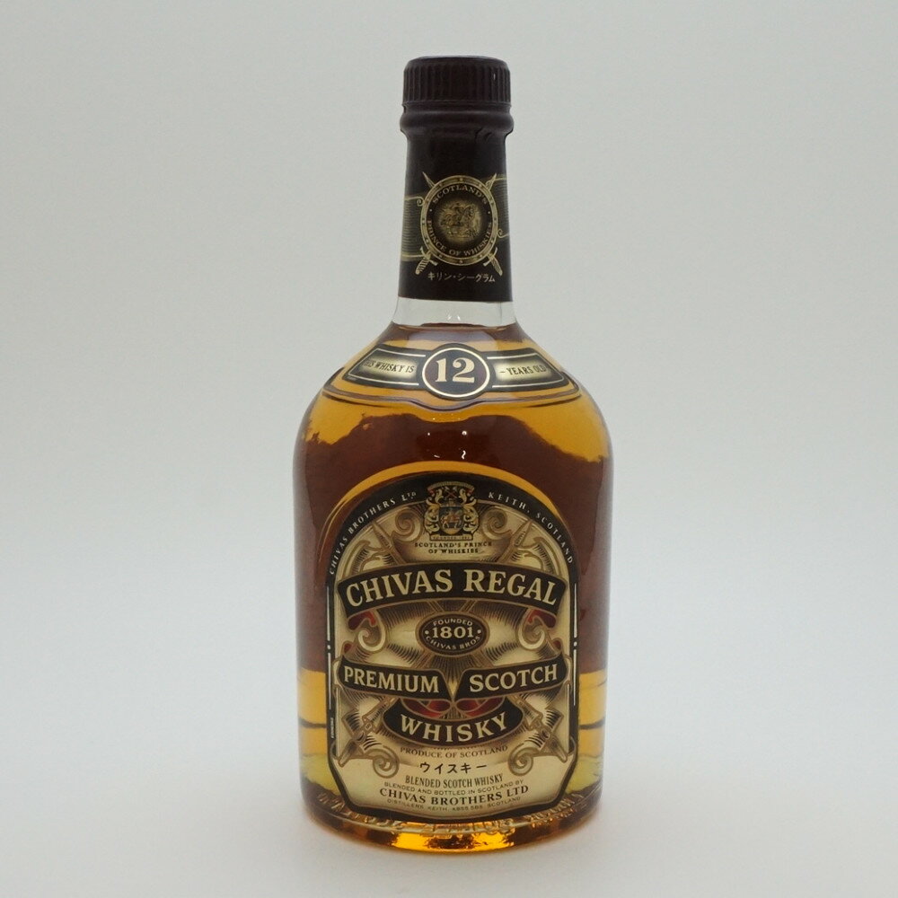 CHIVAS REGAL　12YEAR　シーバス　リーガル　700ml　40度　ウイスキー　スコットランド　未開栓　【中古】