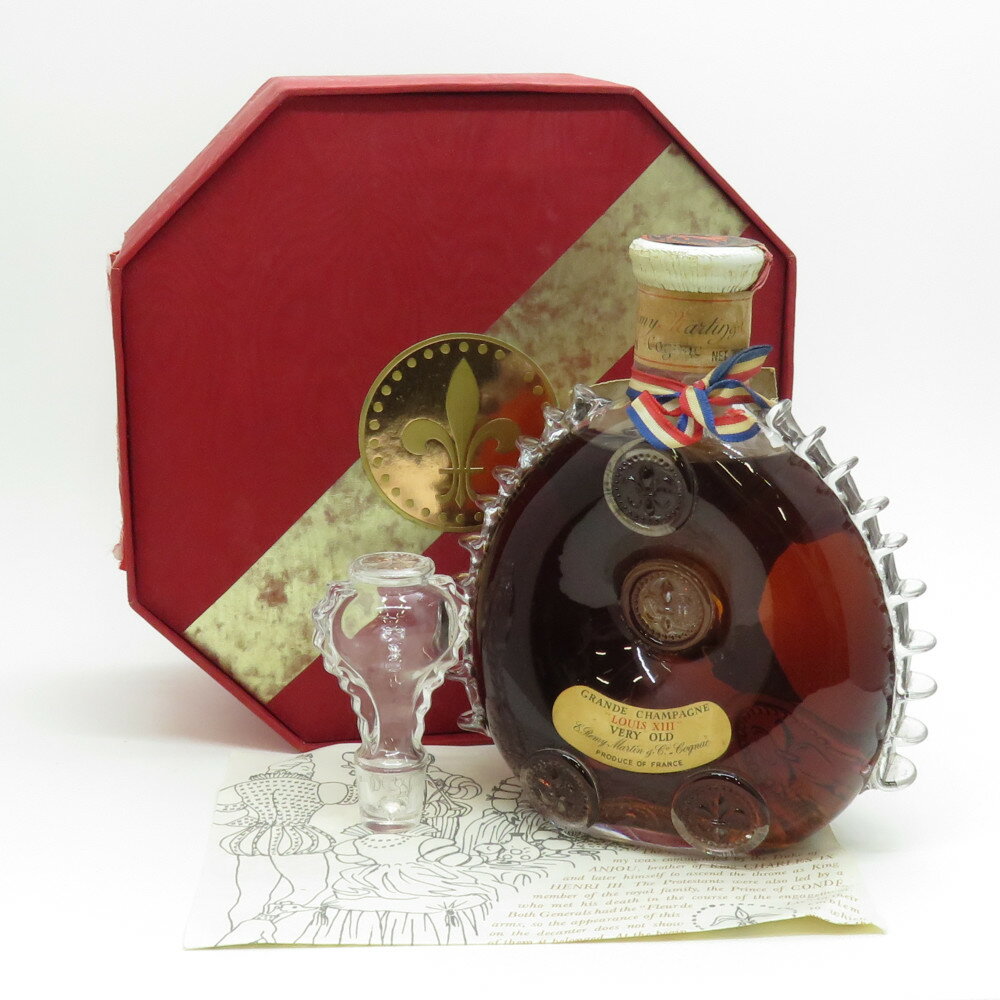 REMY MARTIN　ルイ13世 VERY OLD　レミーマルタン　ルイ13世　ベリー オールド　　ブランデー　40度　700ml　箱　替栓　未開栓　【中古】