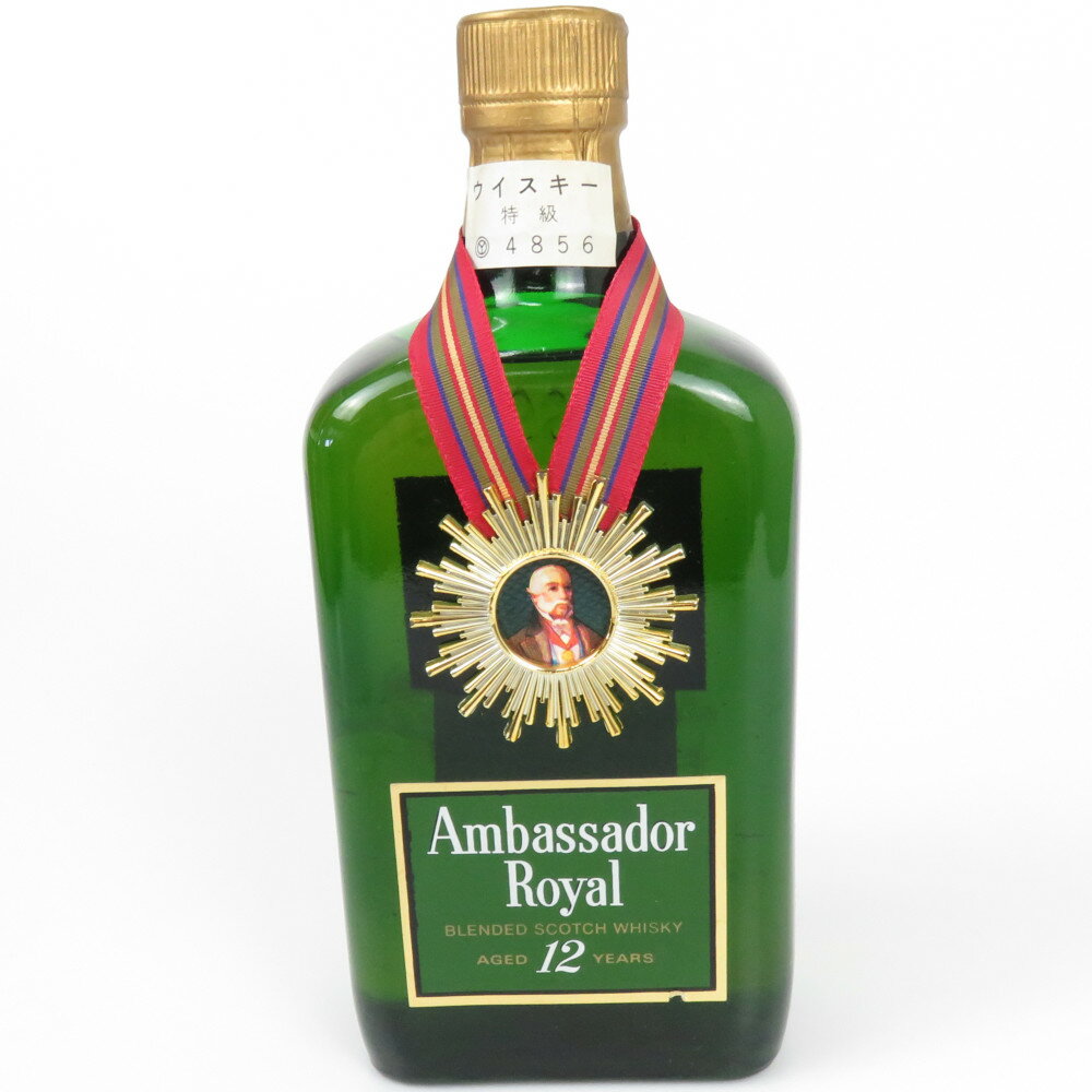 Ambassador Royal 12年　アンバサダー ロイヤル　旧ボトル　スコットランド　43度　760ml　未開栓　【中古】