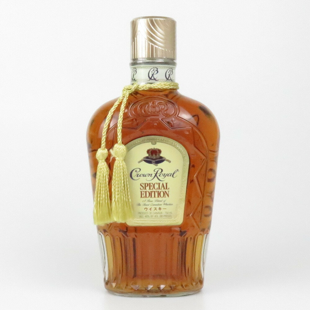 Crown Royal SPECIAL EDITION クラウン ロイヤル スペシャル エディション ウイスキー カナダ 40度 750ml 未開栓 【中古】