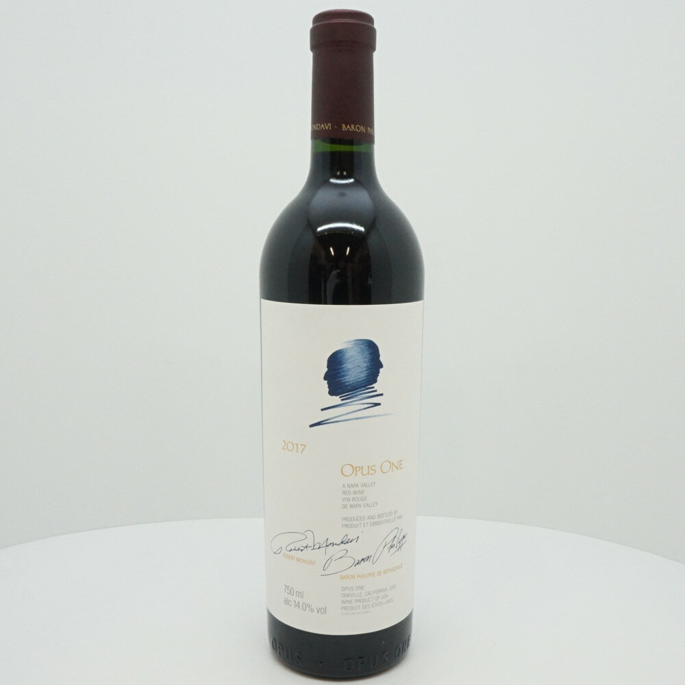 OPUS ONE　2017　オーパス ワン　赤ワイン　アメリカ　カリフォルニア　辛口　アルコール度数14.0度　750ml　ギフト　記念日　未開栓　【中古】