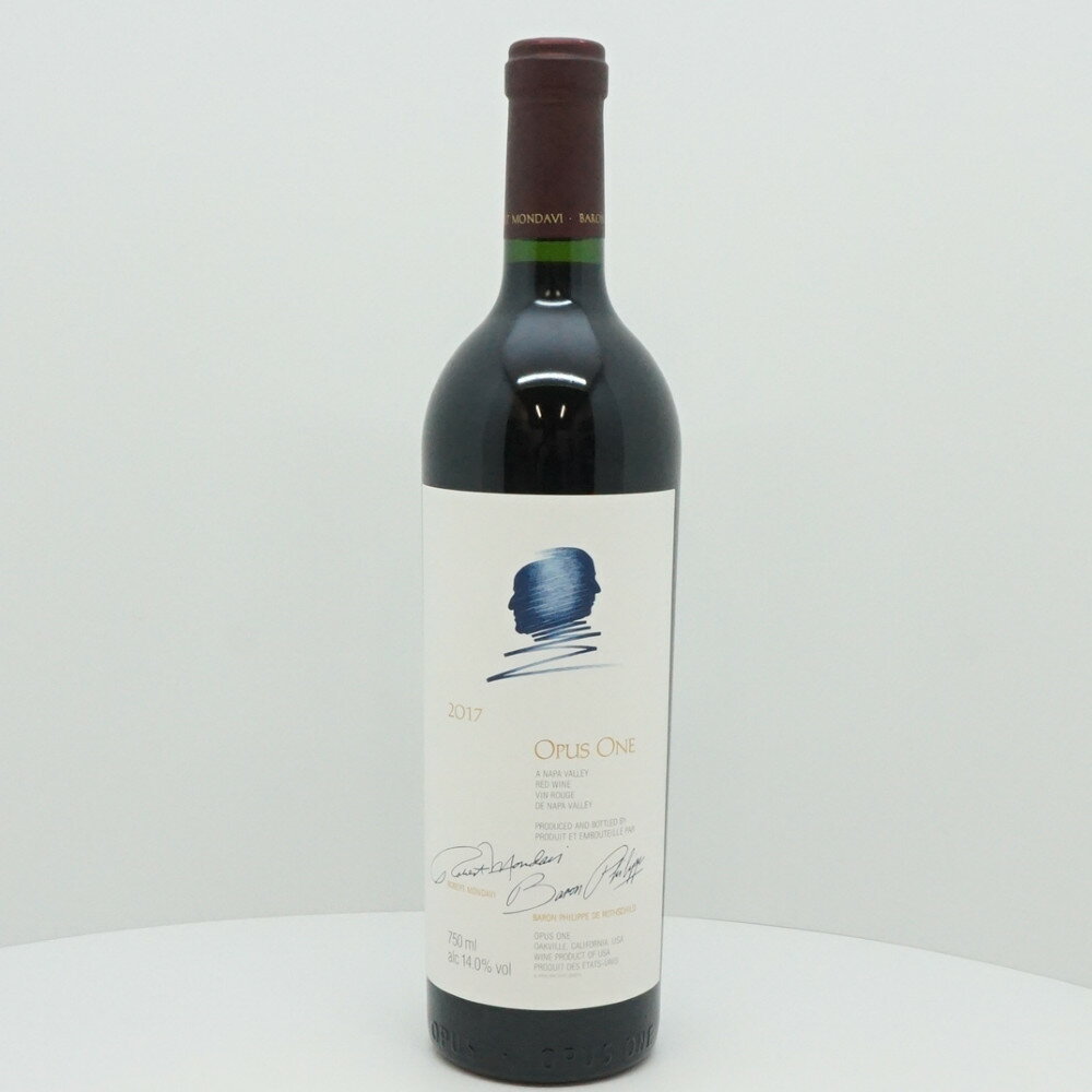 OPUS ONE　2017　オーパス ワン　赤ワイン　アメリカ　カリフォルニア　辛口　アルコール度数14.0度　750ml　ギフト　記念日　未開栓　【中古】