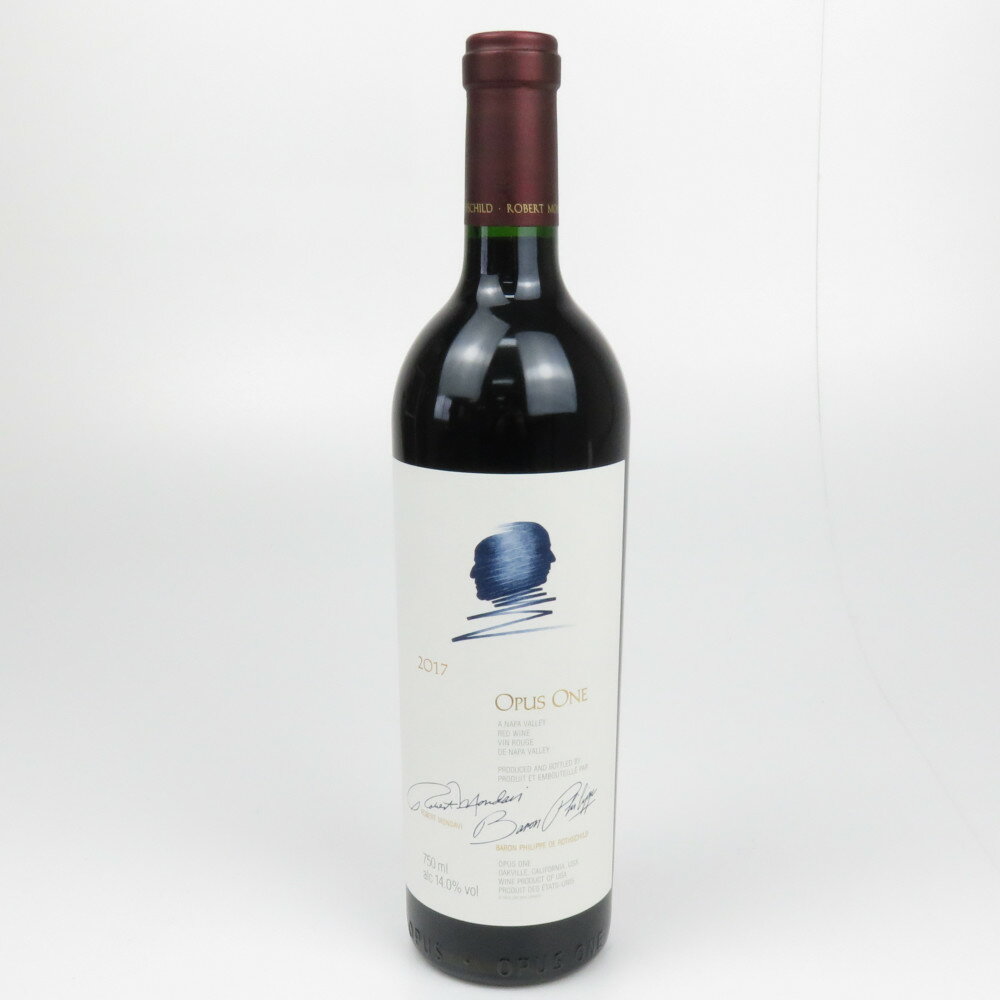 OPUS ONE　2017　オーパス ワン　赤ワイン　アメリカ　カリフォルニア　辛口　アルコール度数14.0度　750ml　ギフト　記念日　未開栓　【中古】