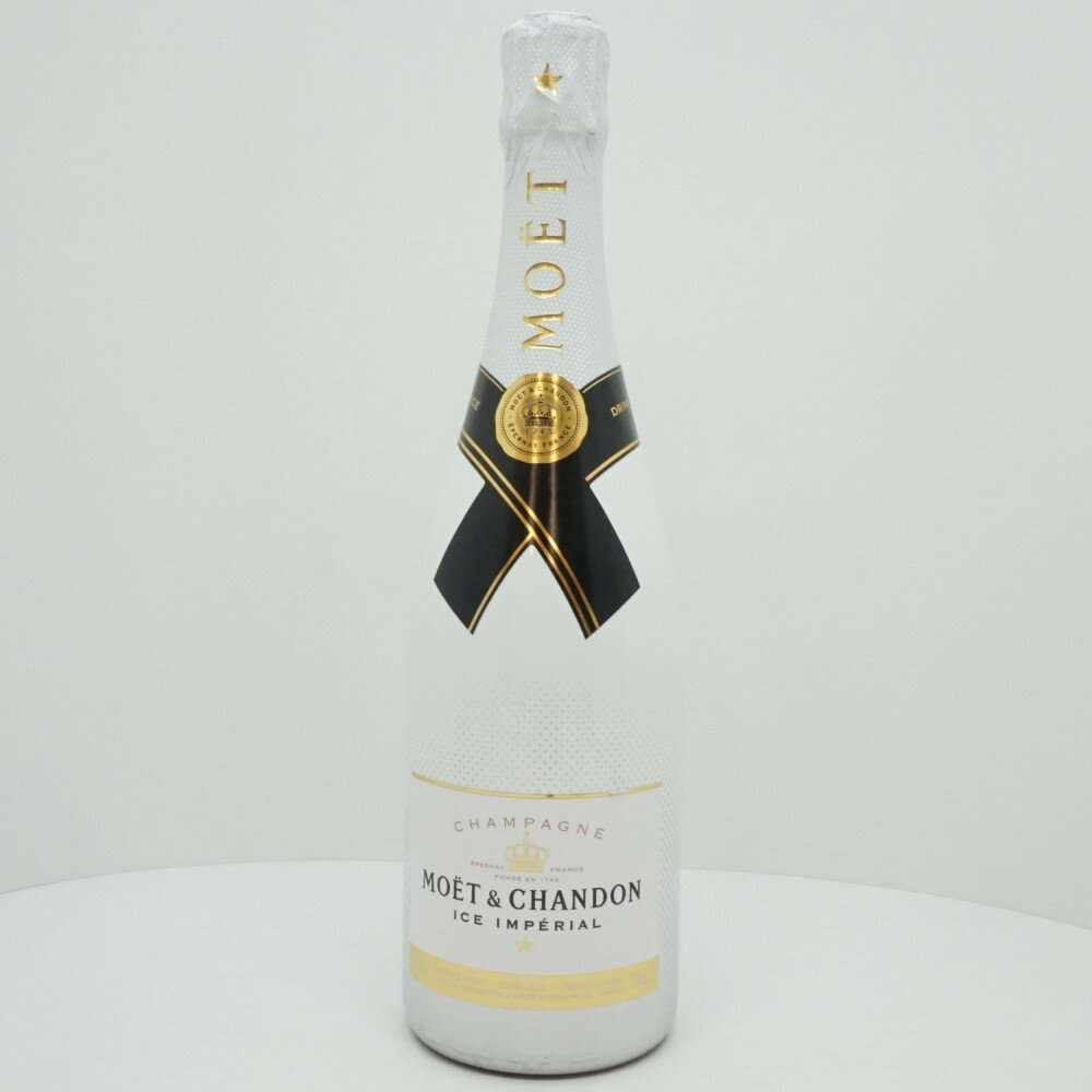 MOET&CHANDON　ICE　IMPERIAL　モエ エ シャンドン アイス アンペリアル　シャンパーニュ　シャンパン　フランス　甘口　アルコール12度　容量750ml　未開栓　【中古】