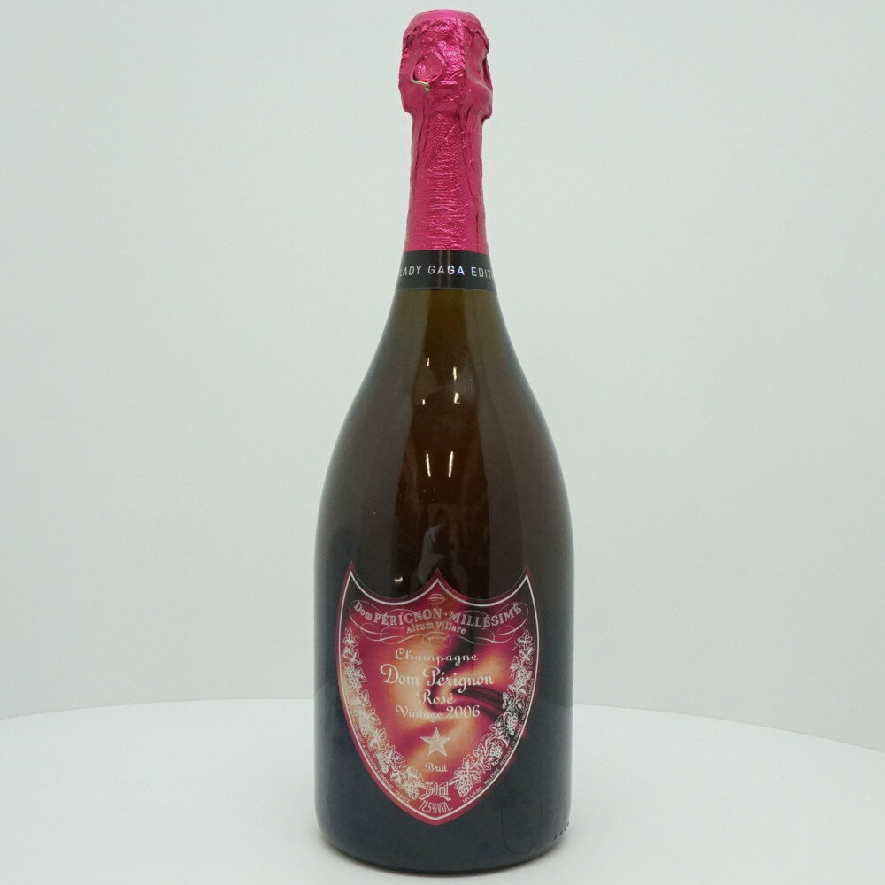 Dom Perignon ドンペリニヨン ROSE 2006 LADY GAGAEDITION 容量750ml アルコール12.5度 ロゼ シャンパン 辛口 未開栓【中古】