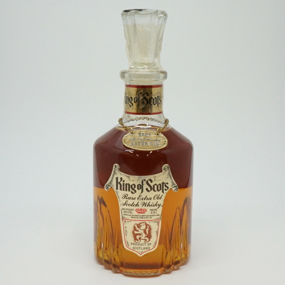 King of Scots Rare Extra Old　キングオブスコッツ レアエクストラオールド　容量750ml　アルコール度数43％　オールドボトル　スコッチウイスキー　未開栓【中古】